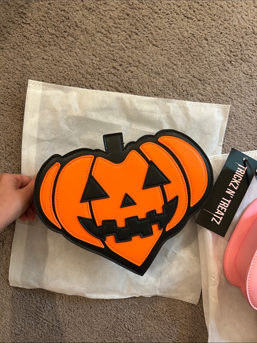 Trickz N’ Treatz Pumpkin Purse